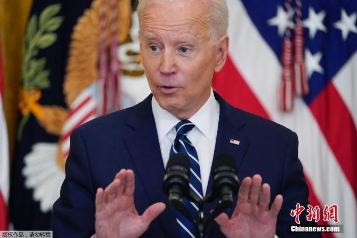 資料圖：美國總統(tǒng)拜登。