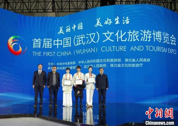 圖為，首屆中國(guó)(武漢)文化旅游博覽會(huì)現(xiàn)場(chǎng) 武漢文旅局供圖