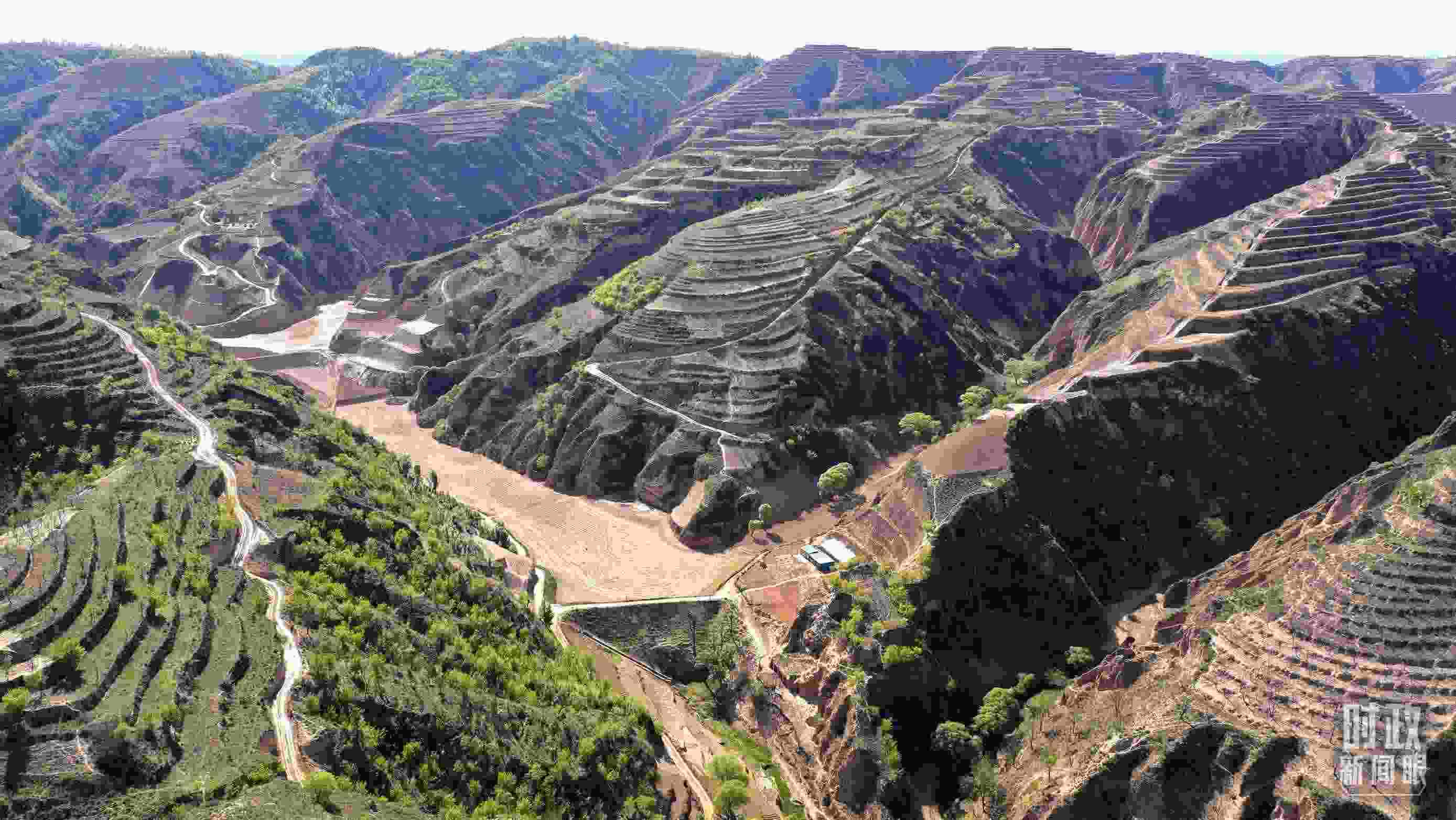 △陜西高原地貌。（圖／視覺中國）