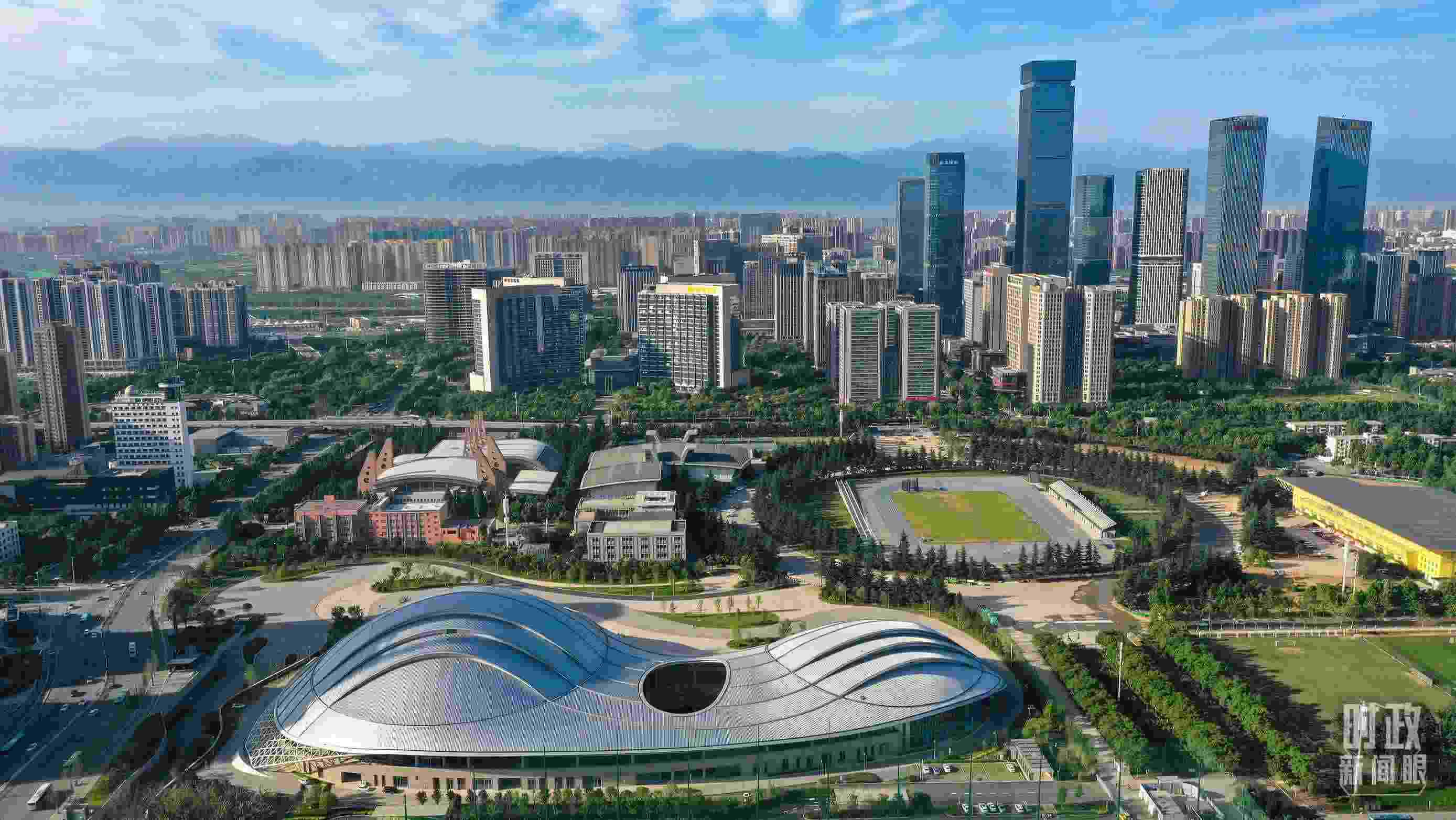 △西安高新區(qū)。（圖／視覺中國）