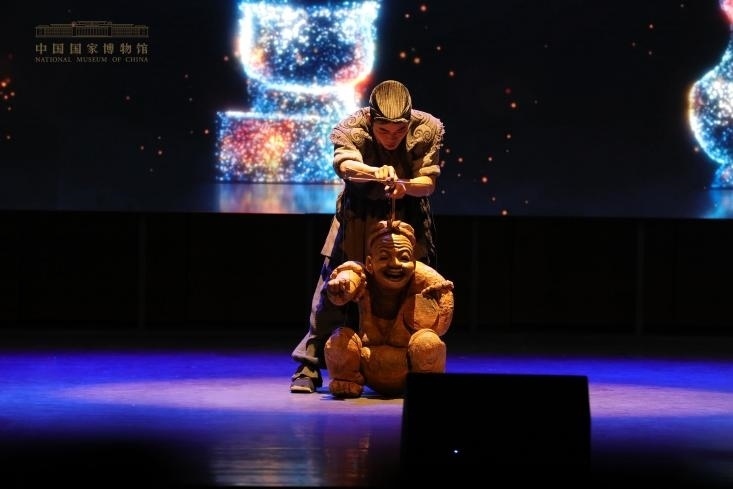 舞臺(tái)劇《盛世歡歌》現(xiàn)場(chǎng)。主辦方供圖