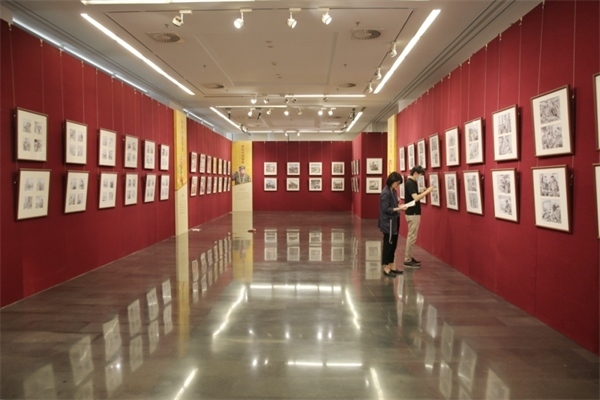 展覽現(xiàn)場(chǎng)。出版社供圖