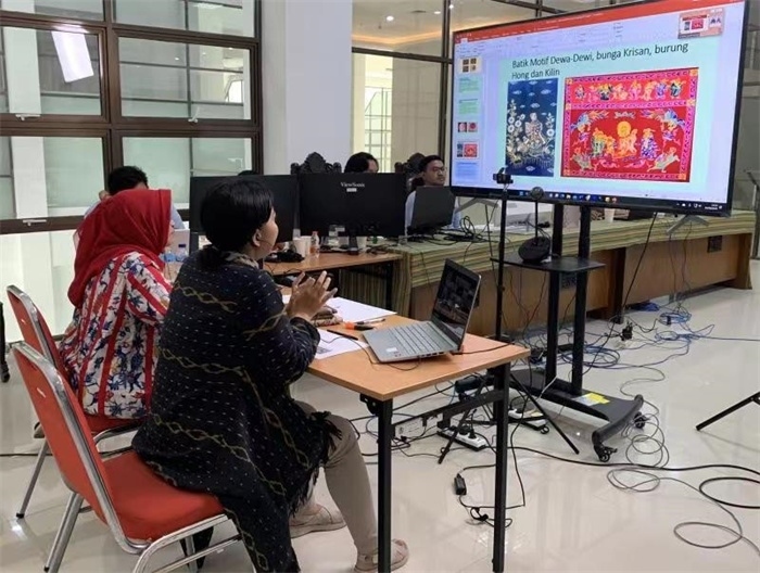 活動(dòng)現(xiàn)場(chǎng)。供圖：印尼三一一大學(xué)孔子學(xué)院