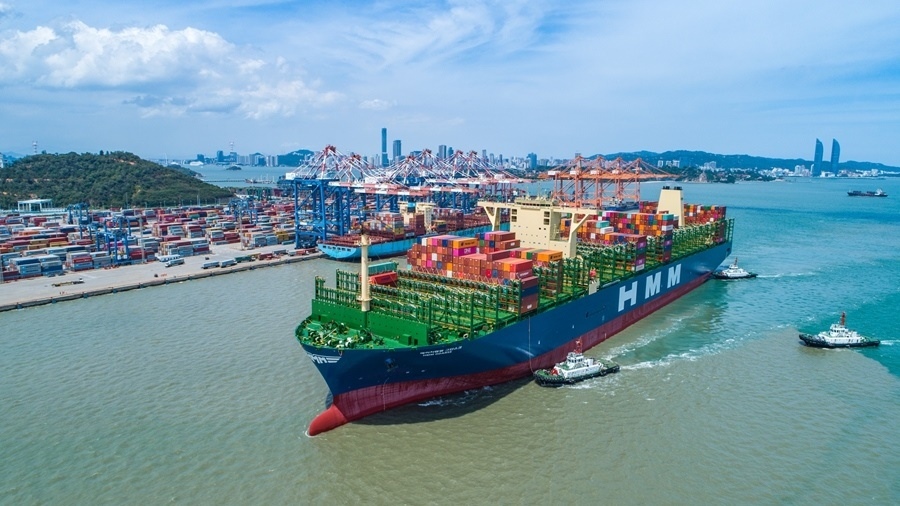 貨物從廈門自貿(mào)片區(qū)運(yùn)往全球。廈門自貿(mào)片區(qū)供圖