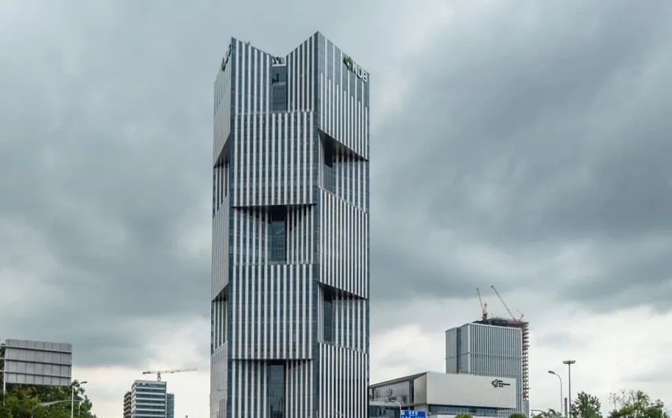 上海浦東新區(qū)，金磚國(guó)家新開發(fā)銀行總部大樓。