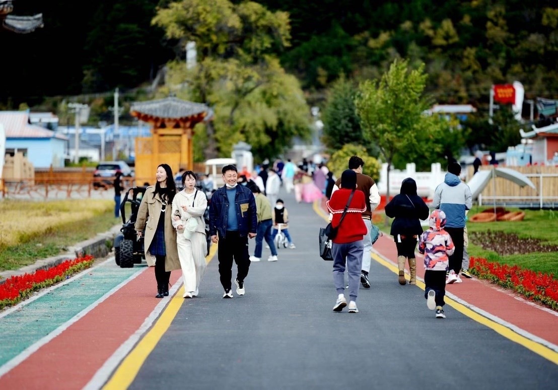 光東村干凈整潔的街區(qū)。主辦方供圖