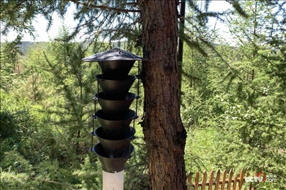 (誘捕器 央視網(wǎng)記者王靜遠 攝)