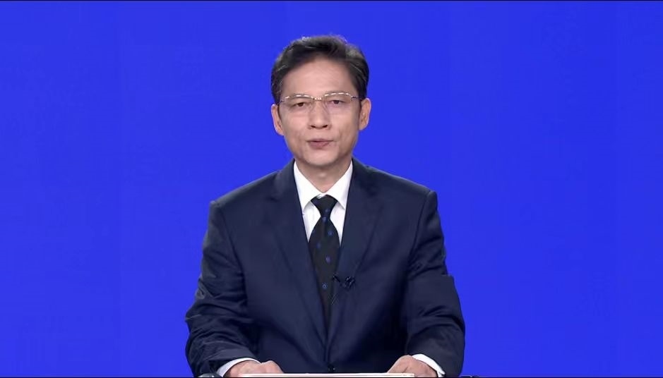 劉昆致辭。中國駐東盟使團(tuán)供圖