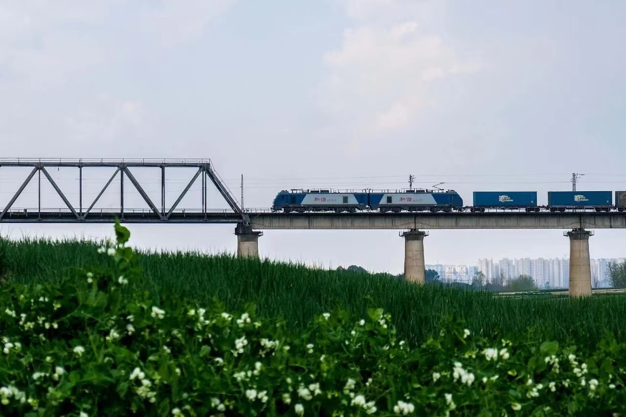 國鐵集團發(fā)布中歐班列全程時刻表成果。國鐵集團供圖