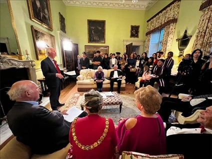 藝術(shù)節(jié)舉辦的人文交流活動(dòng)。主辦方供圖