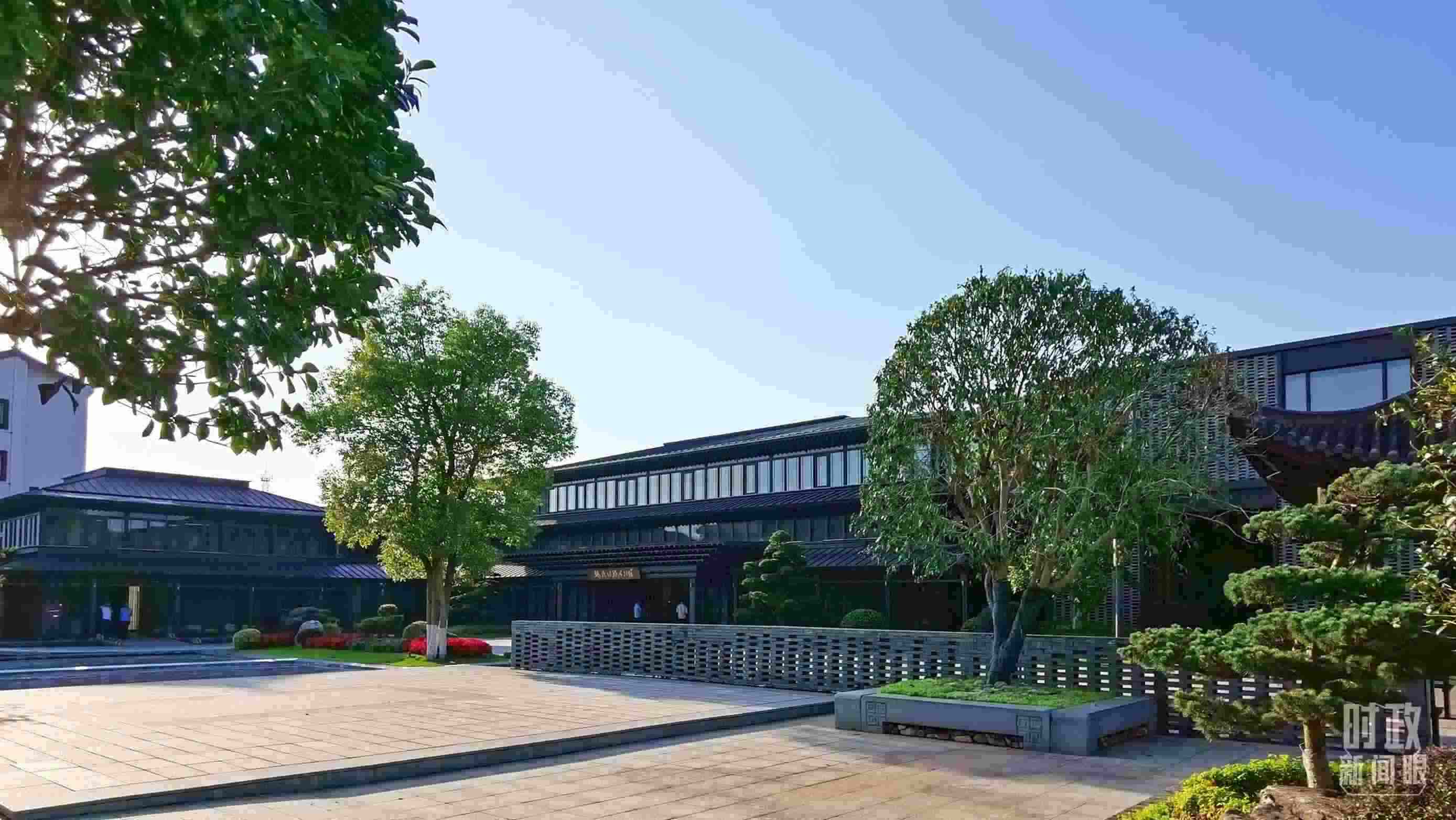 △楓橋經(jīng)驗陳列館。（總臺央視記者陳漢章拍攝）