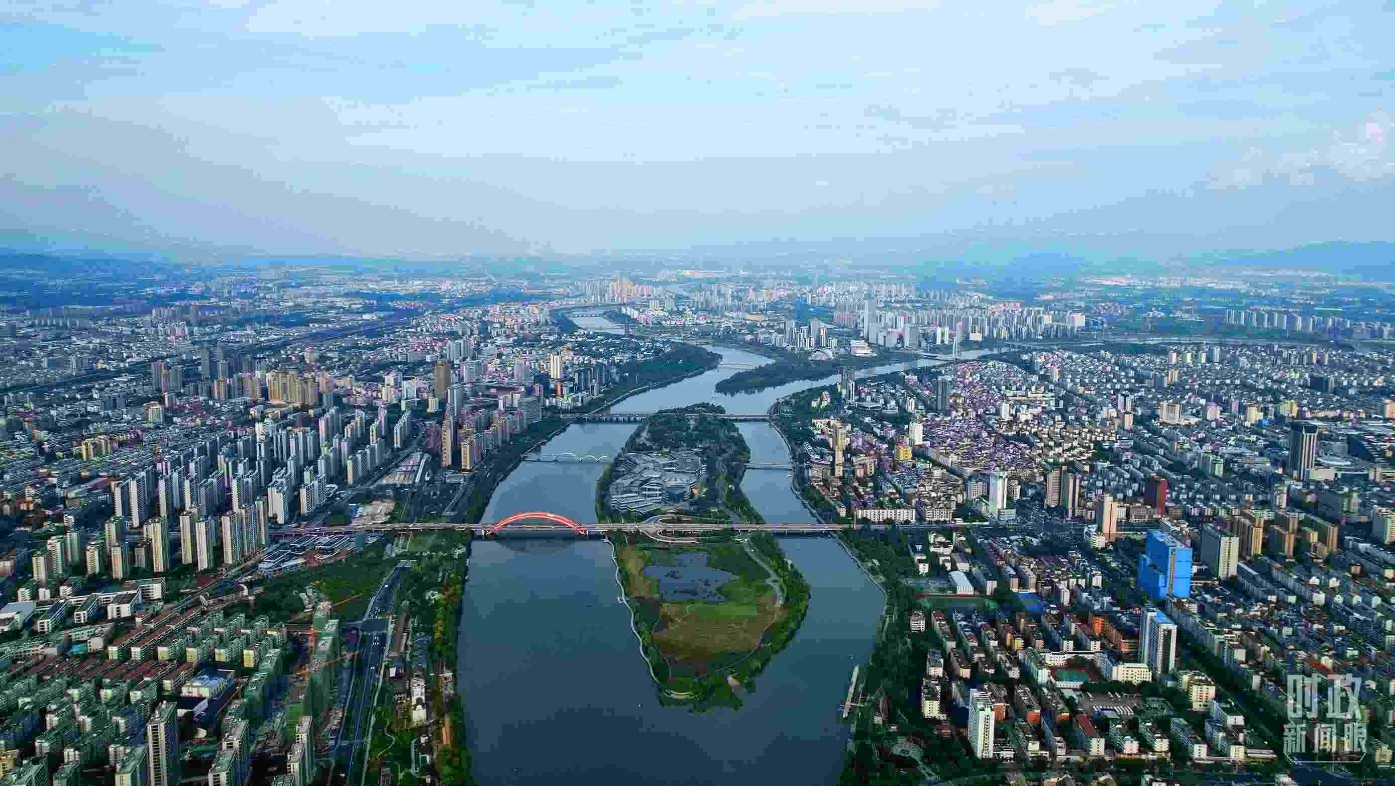 △浙江省金華市。（總臺央視記者范凱拍攝）