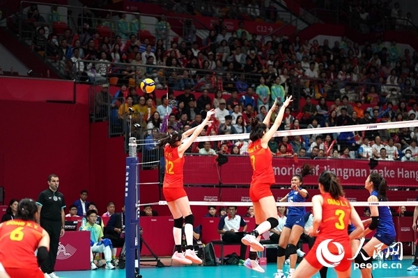 比賽現(xiàn)場。人民網(wǎng)記者 胡雪蓉攝