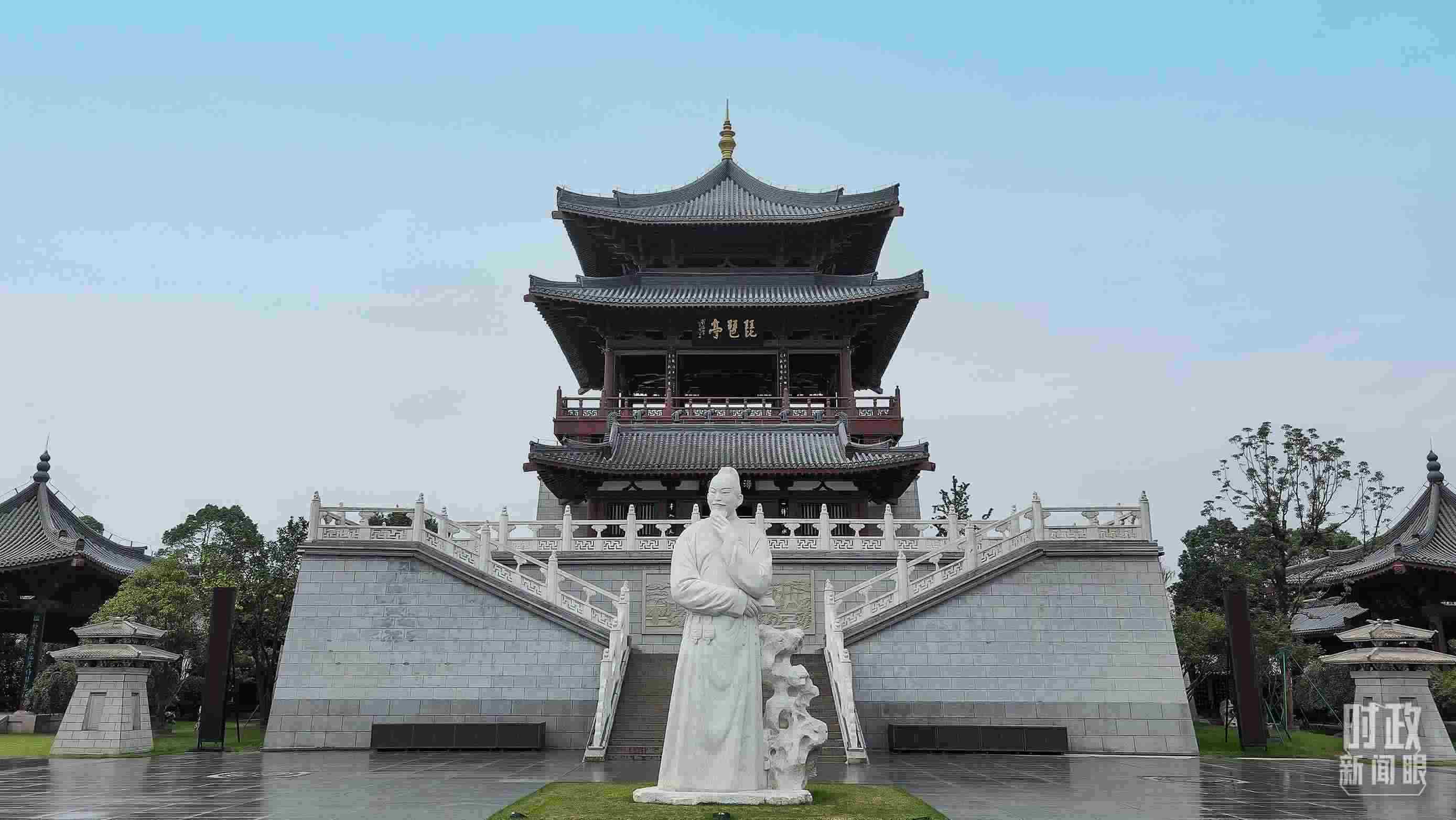 △琵琶亭。（總臺(tái)央視記者程鋮拍攝）