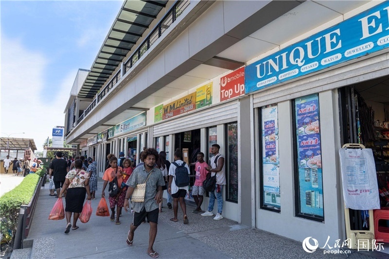 2023年9月12日，所羅門群島首都霍尼亞拉街景。人民網(wǎng) 賀吉攝