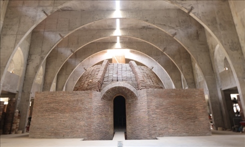 ↑ 景德鎮(zhèn)一處柴窯。（2020年7月13日攝）