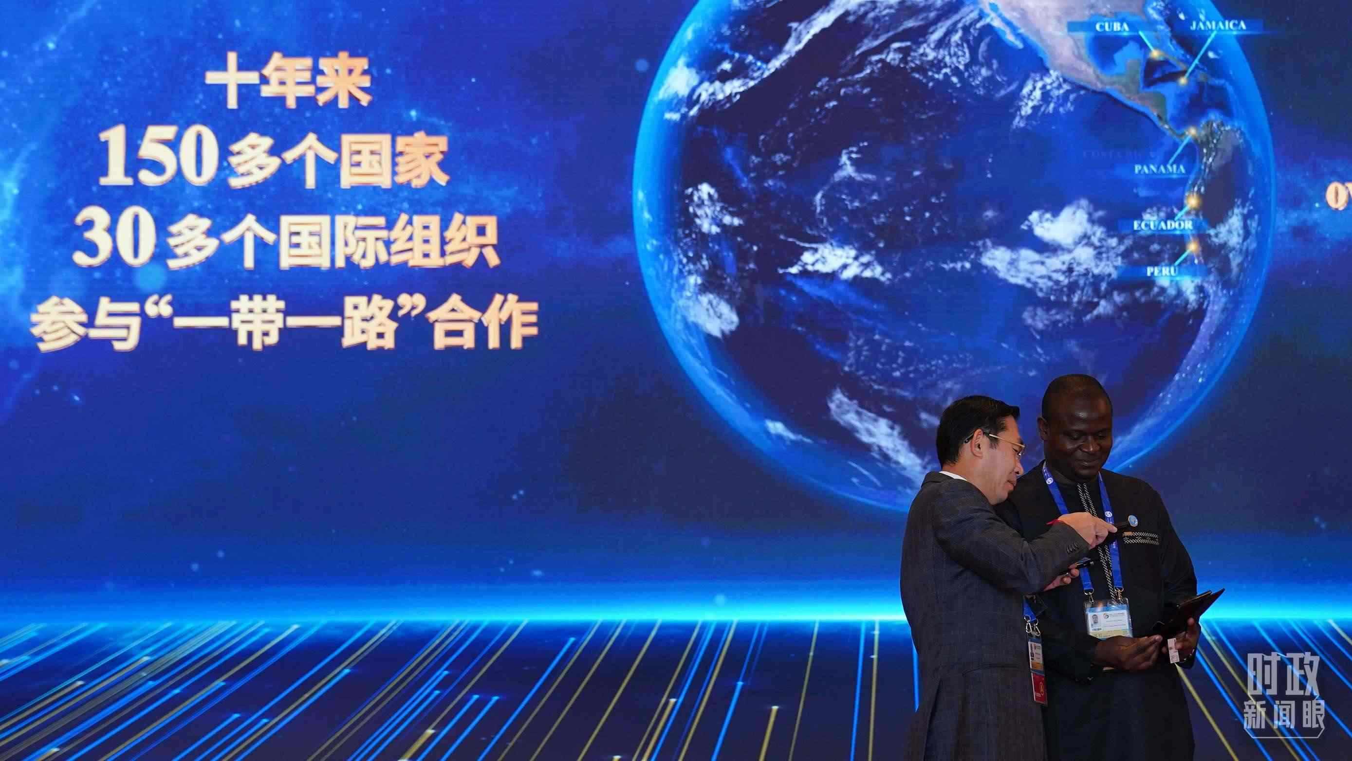 △“一帶一路”助力許多發(fā)展中國家加快邁向現(xiàn)代化的步伐。（總臺國廣記者李晉拍攝）