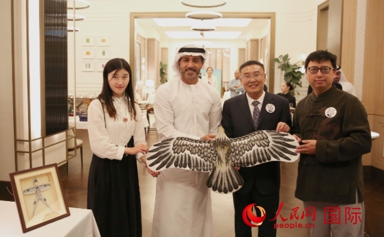 非遺展示。人民網(wǎng) 塔里克·易卜拉欣攝