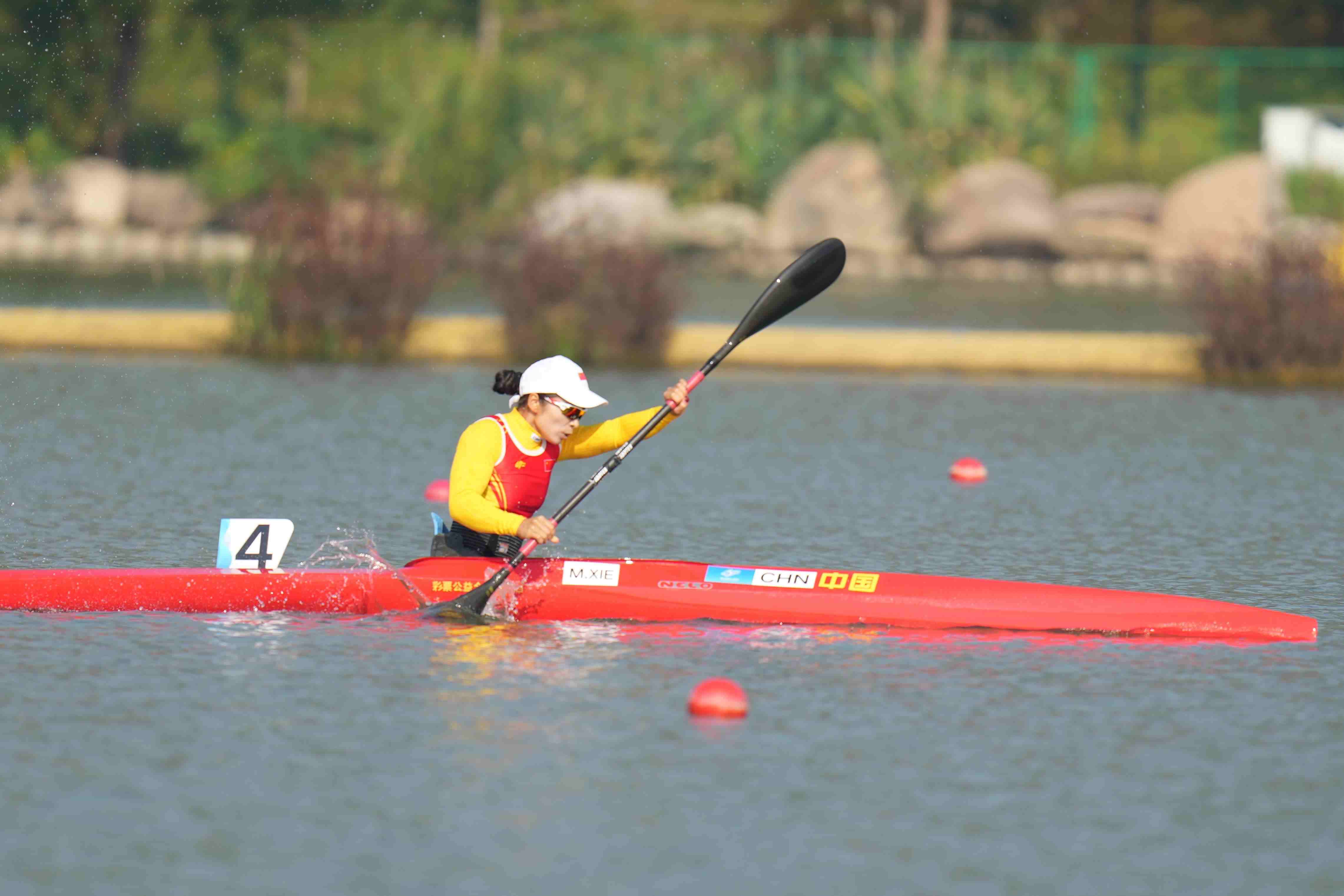 △2023年10月23日，中國選手謝毛三獲得本屆亞殘運會首金。