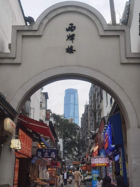 10月25日，太平老街街景。（本報(bào)記者 常雯宜攝）