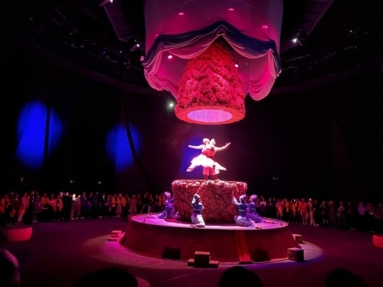 《天釀》演出場景。本報記者劉書文攝