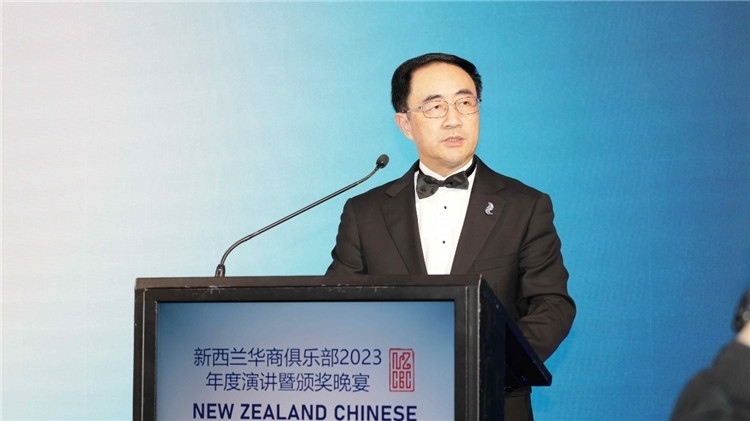 新西蘭華商聯(lián)合總會主席楊健。攝影：張凱
