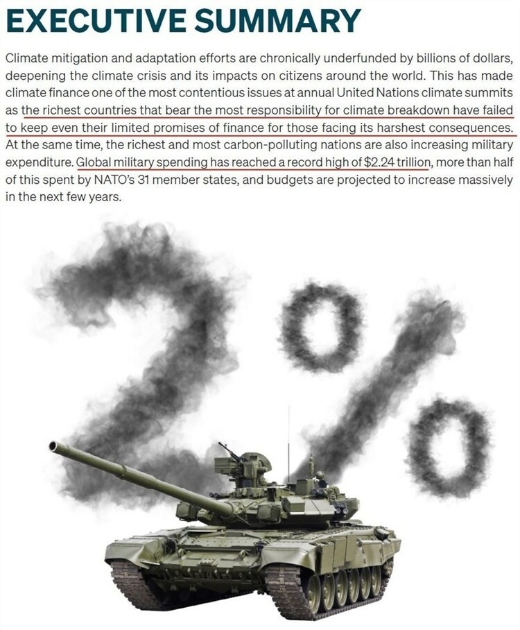 看看北約的“碳足跡”，就知道西方的氣候承諾有多扯