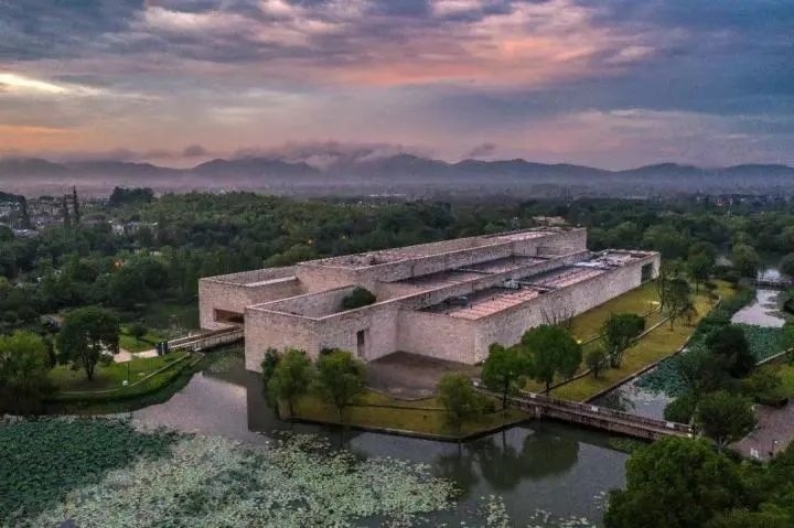 良渚博物院外景。圖源良渚古城微信公眾號(hào)