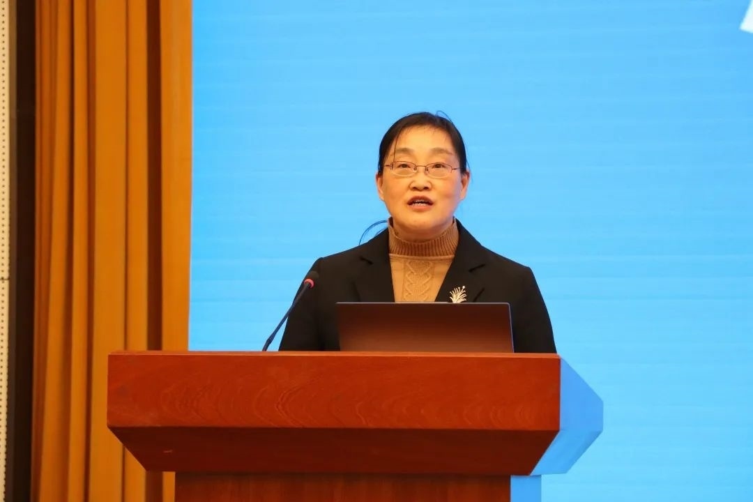 浙江省社會科學(xué)界聯(lián)合會黨組成員、秘書長劉東致辭。主辦方供圖