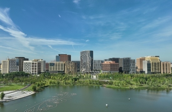 雄安新區(qū)容東片區(qū)。人民網記者 李兆民攝