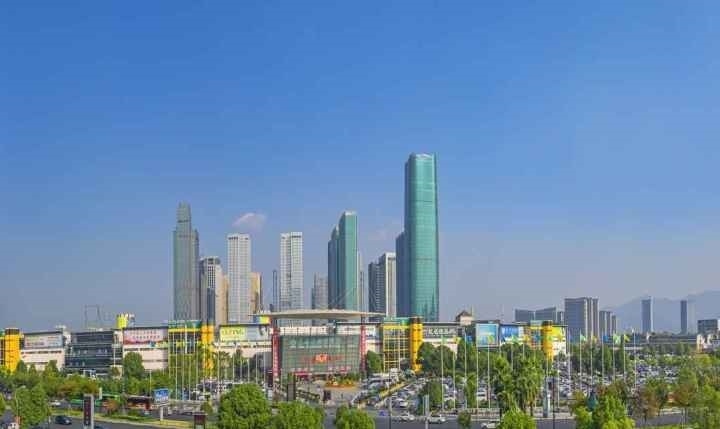 義烏城市風(fēng)貌。義烏市委宣傳部供圖