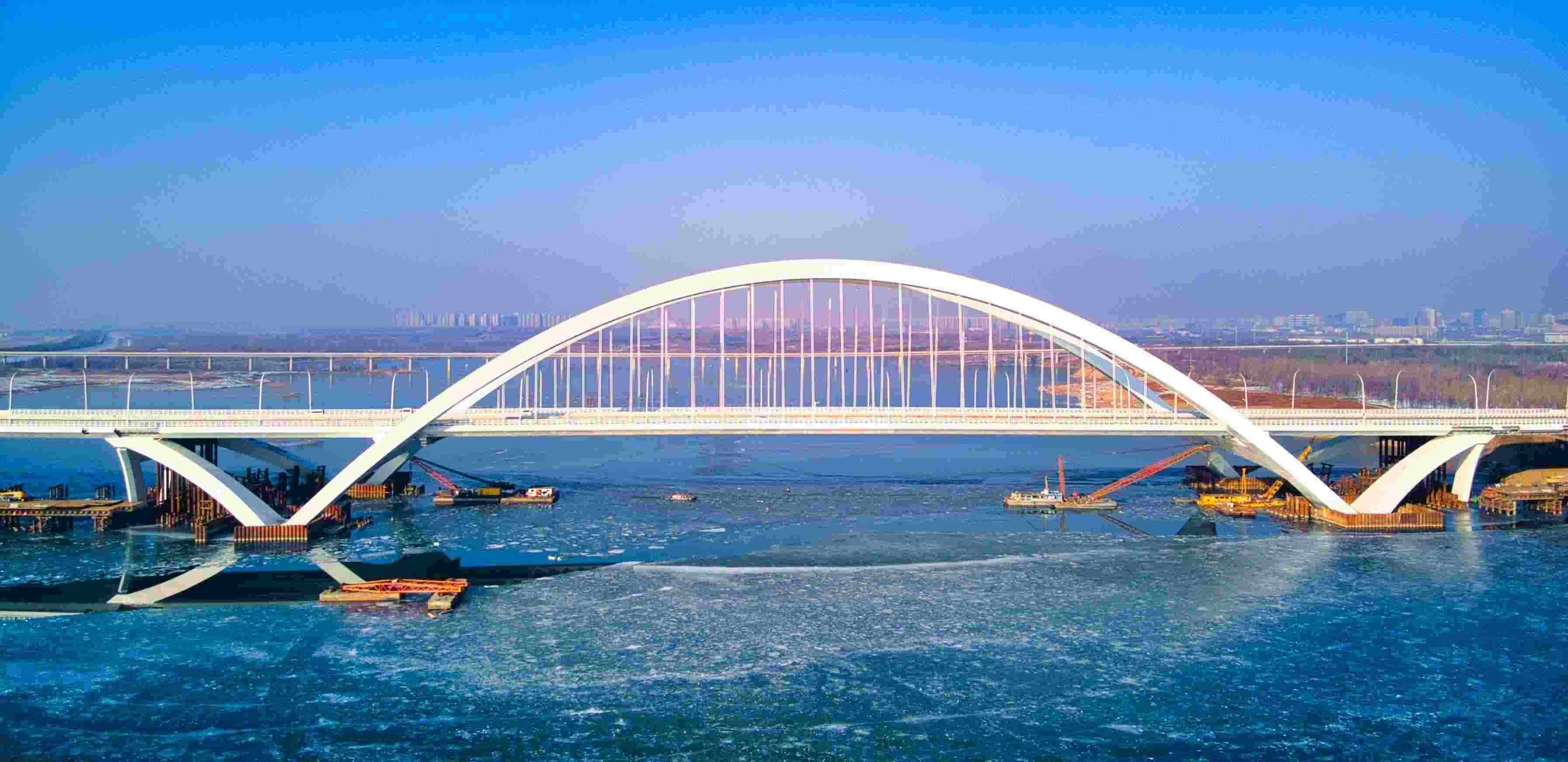 開通后的京雄大橋。受訪方供圖