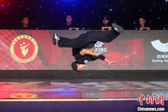 今年7月，首屆亞洲霹靂舞錦標賽在拱墅運河體育公園體育館舉行。郭天奇 攝