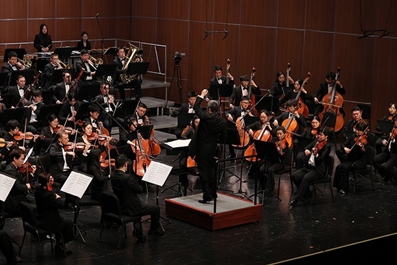 音樂會現(xiàn)場。學(xué)校供圖