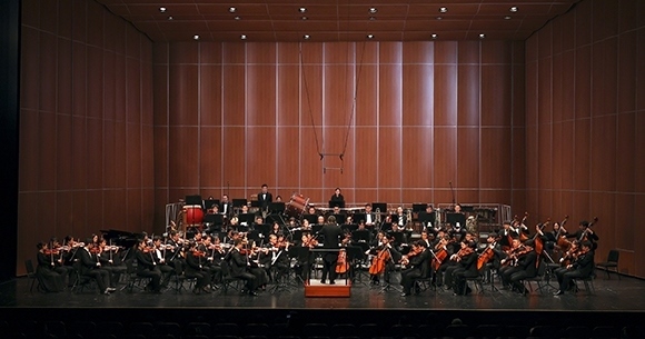 音樂會現(xiàn)場。學(xué)校供圖