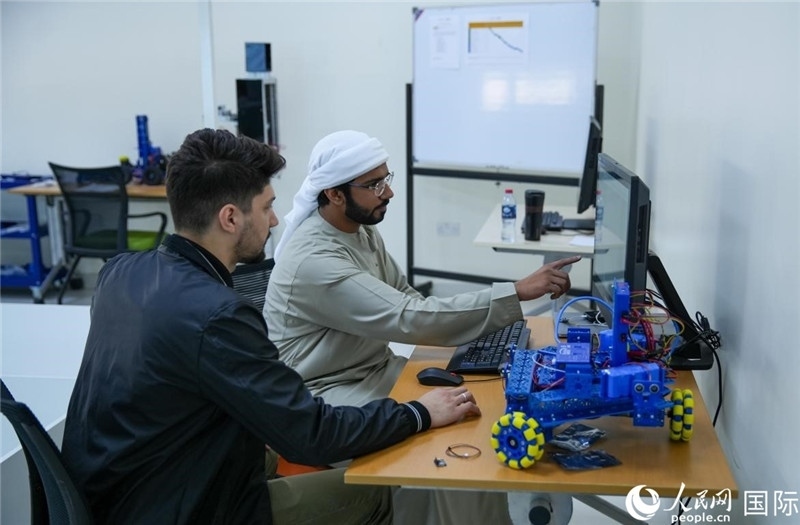 培訓中心展示。人民網(wǎng)塔里克·易卜拉欣攝