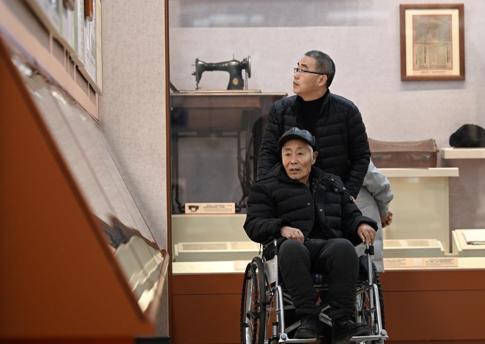 2024年1月29日，市民在平津戰(zhàn)役紀(jì)念館參觀(guān)。