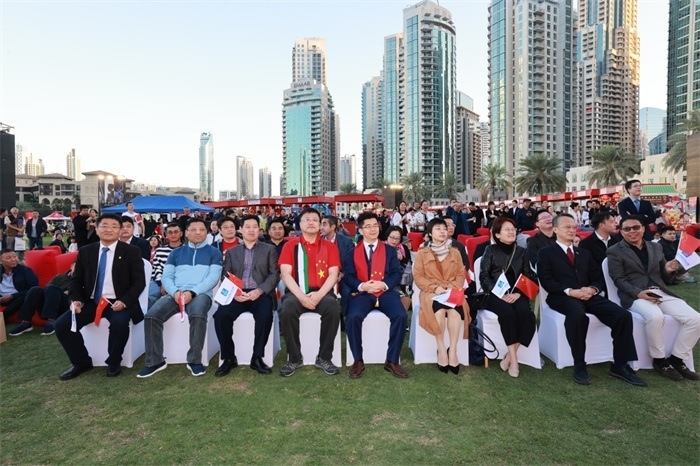 活動(dòng)現(xiàn)場(chǎng)。中建中東供圖