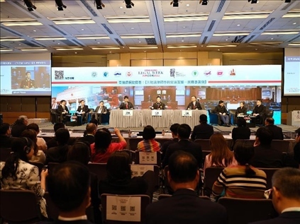 2023香港法律周，粵港澳三地聯(lián)合模擬庭審民商事案例，交流互鑒法律程序等問題。