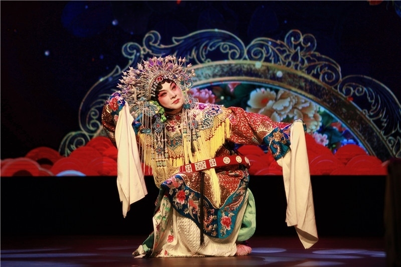 2024年“四海同春”慰?jī)S訪演團(tuán)亞太團(tuán)新西蘭惠靈頓演出現(xiàn)場(chǎng)。圖片由陸欣讌、孟韜、葉勇提供