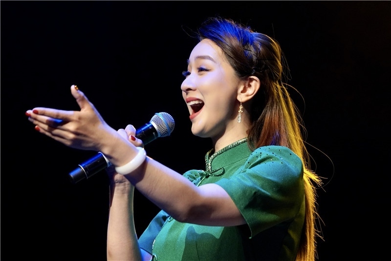 2024年“四海同春”慰?jī)S訪演團(tuán)亞太團(tuán)新西蘭惠靈頓演出現(xiàn)場(chǎng)。圖片由陸欣讌、孟韜、葉勇提供