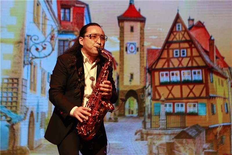 2024年“四海同春”慰?jī)S訪演團(tuán)亞太團(tuán)新西蘭惠靈頓演出現(xiàn)場(chǎng)。圖片由陸欣讌、孟韜、葉勇提供