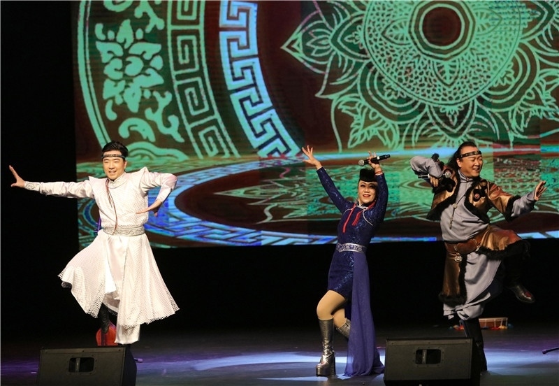 2024年“四海同春”慰?jī)S訪演團(tuán)亞太團(tuán)新西蘭惠靈頓演出現(xiàn)場(chǎng)。圖片由陸欣讌、孟韜、葉勇提供