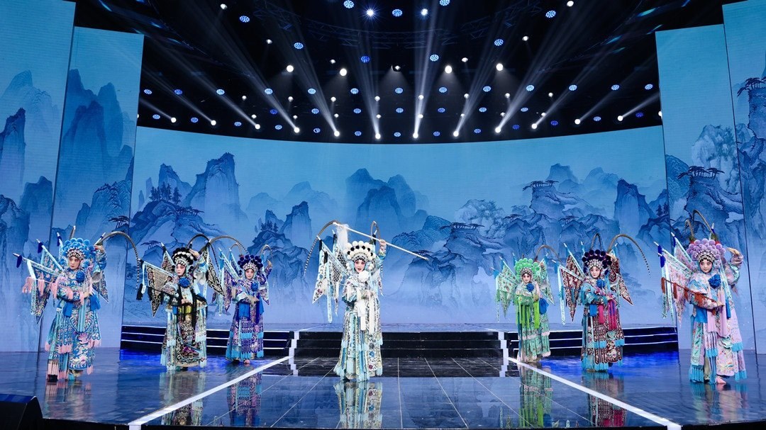 圖：秦腔戲曲《楊門女將》 表演者：惠敏莉、趙璐璐等