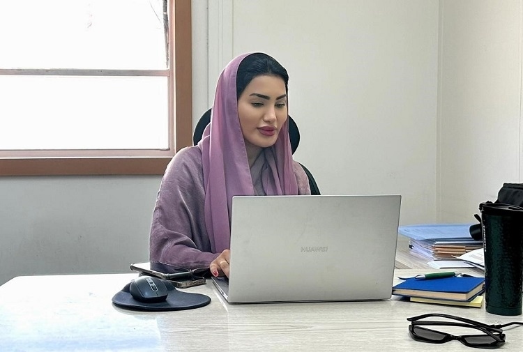 卡爾圖姆在工作中。中石化南京工程中東公司供圖