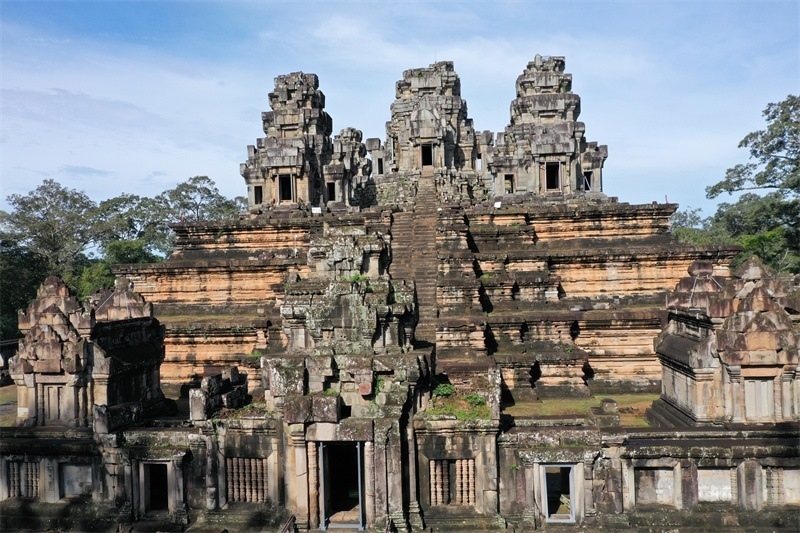 吳哥古跡內(nèi)的茶膠寺。中國文化遺產(chǎn)研究院 袁濛茜供圖