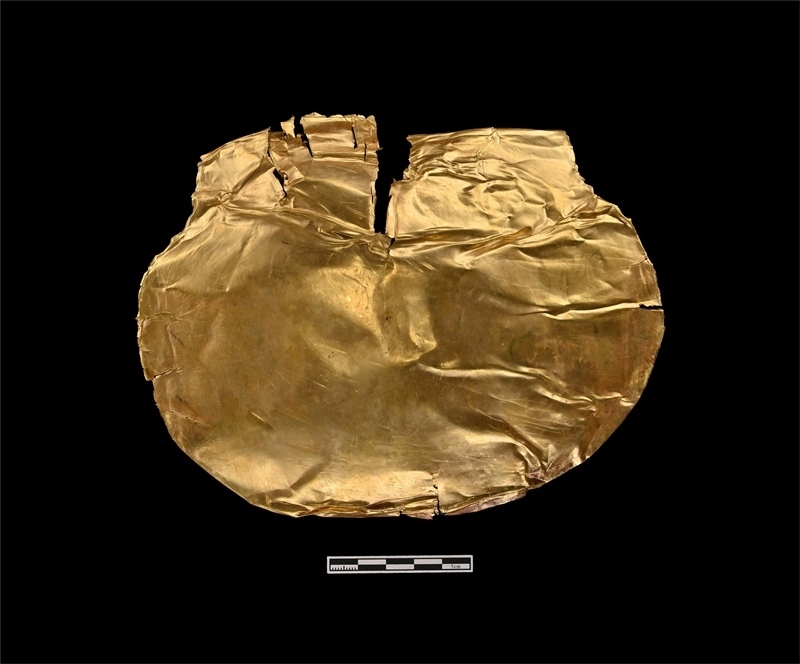 金覆面。中國文物報(bào)社供圖