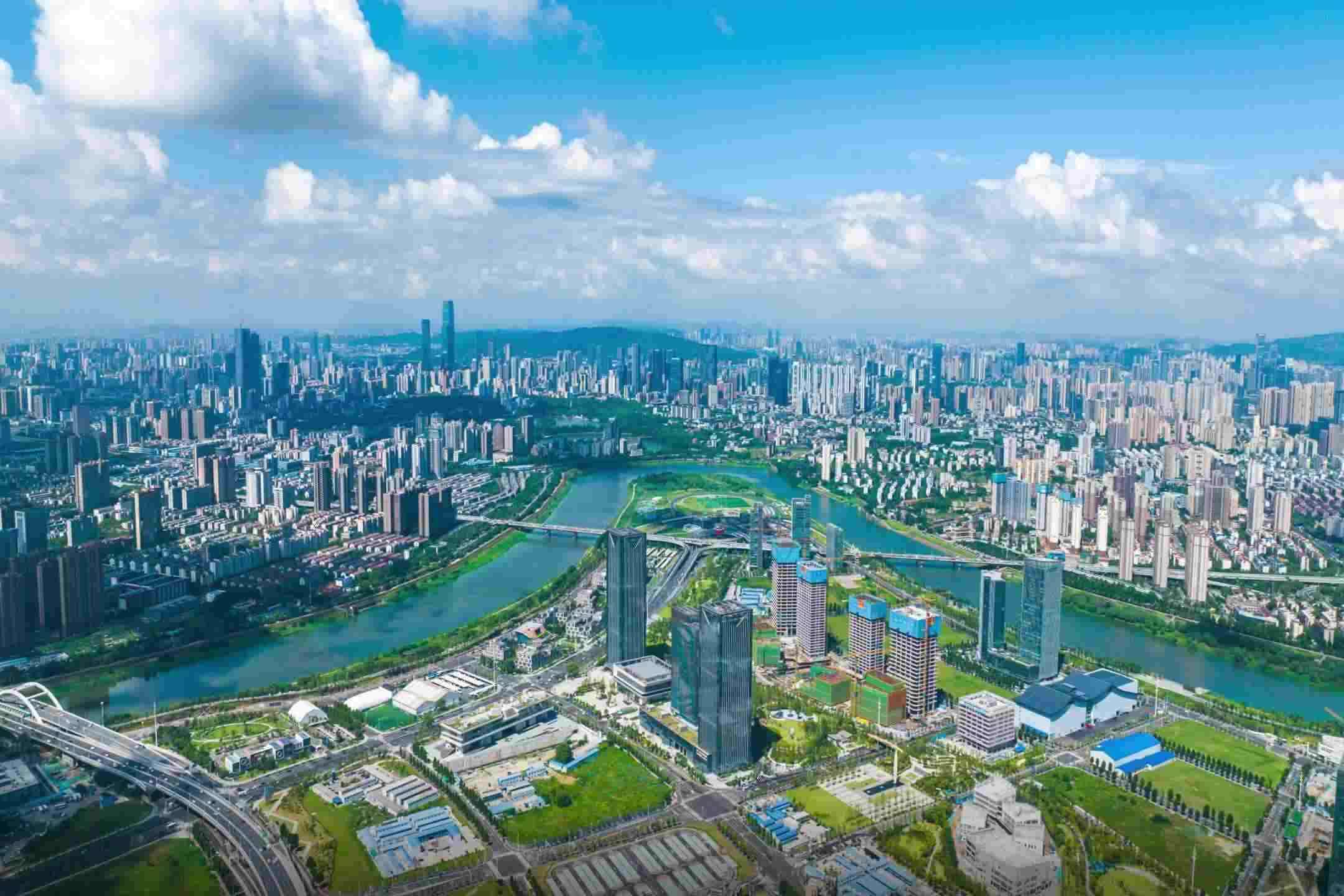 △ 圖為湖南馬欄山視頻文創(chuàng)產(chǎn)業(yè)園。