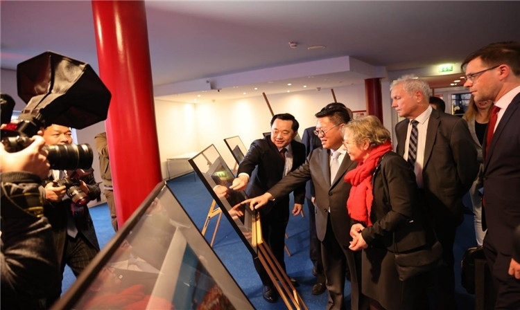 “絲路明珠--杜伊斯堡上海電影周”開幕。依琳攝