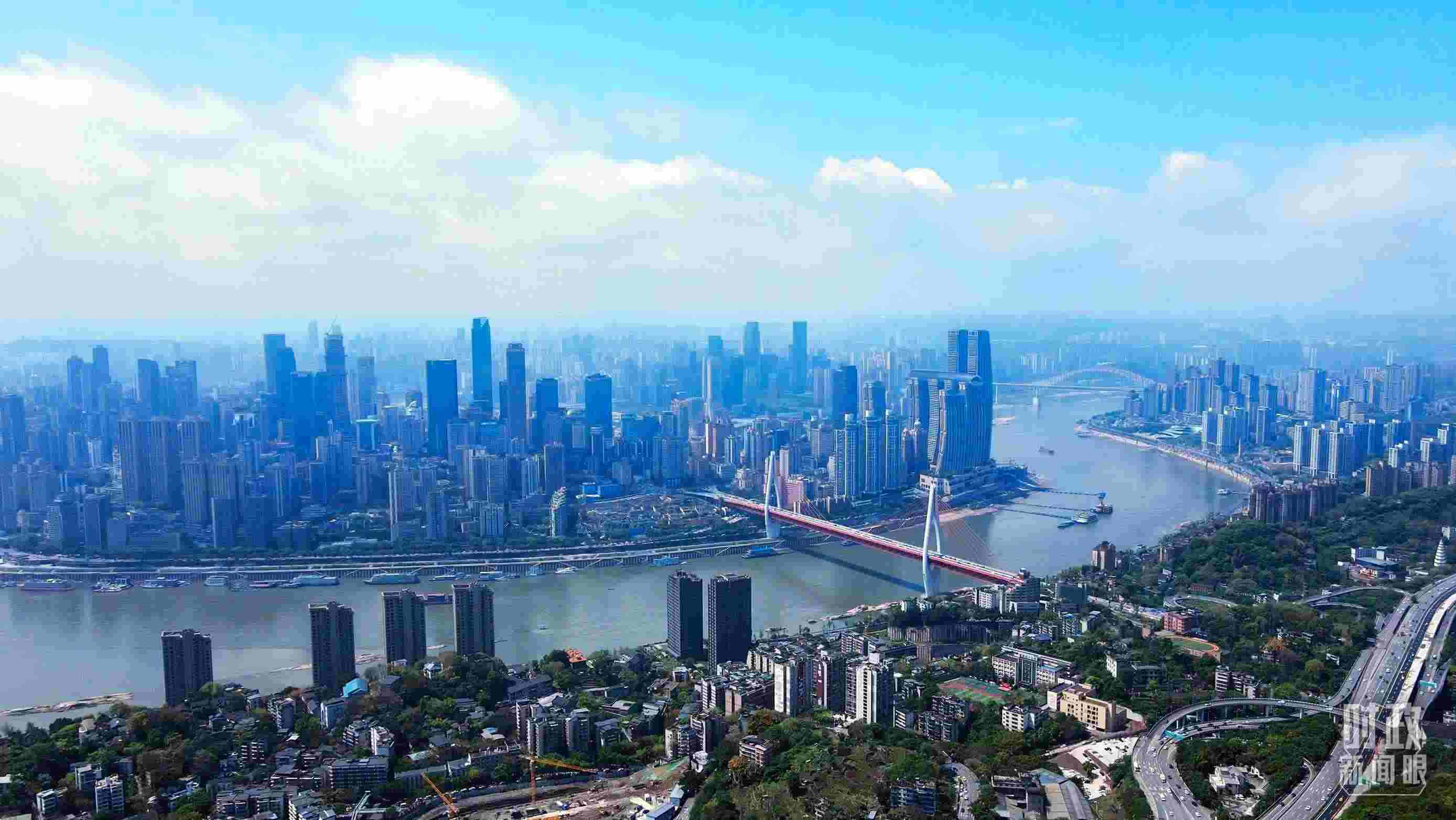 △重慶。（總臺記者謝鵬拍攝）